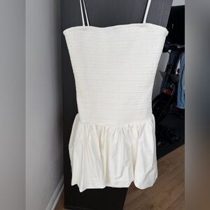 Alice + Olivia White Mini Dress